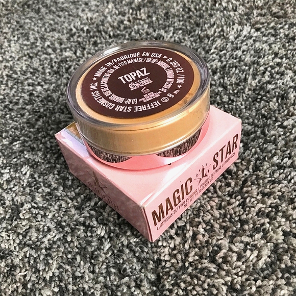 Jeffree Star Magic Star Setting Powder in Topaz Full Size Brand New
